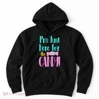 Im Just Here For The Candy Halloween Hoodie thumb 0