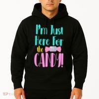 Im Just Here For The Candy Halloween Hoodie thumb 2
