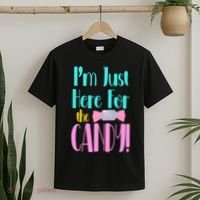 Im Just Here For The Candy Halloween T-Shirt thumb 2