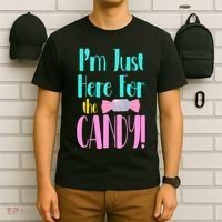 Im Just Here For The Candy Halloween T-Shirt thumb 6