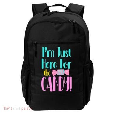 Im Just Here For The Candy Halloween Backpack