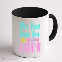 Im Just Here For The Candy Halloween Coffee Mug thumb 1