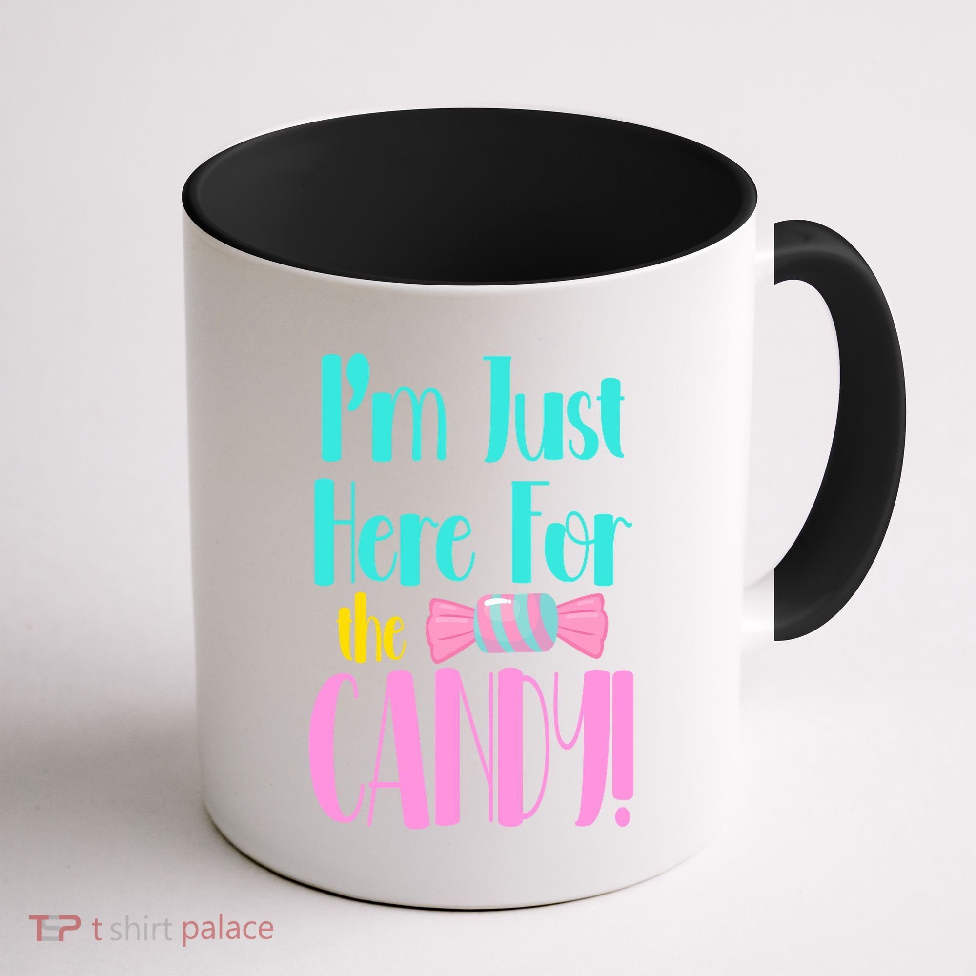 Im Just Here For The Candy Halloween Coffee Mug