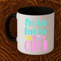 Im Just Here For The Candy Halloween Coffee Mug thumb 2
