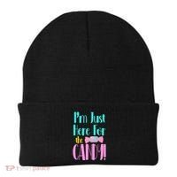 Im Just Here For The Candy Halloween Beanie thumb 0