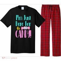 Im Just Here For The Candy Halloween Pajama Set thumb 0