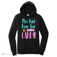 Im Just Here For The Candy Halloween Women's Hoodie thumb 0