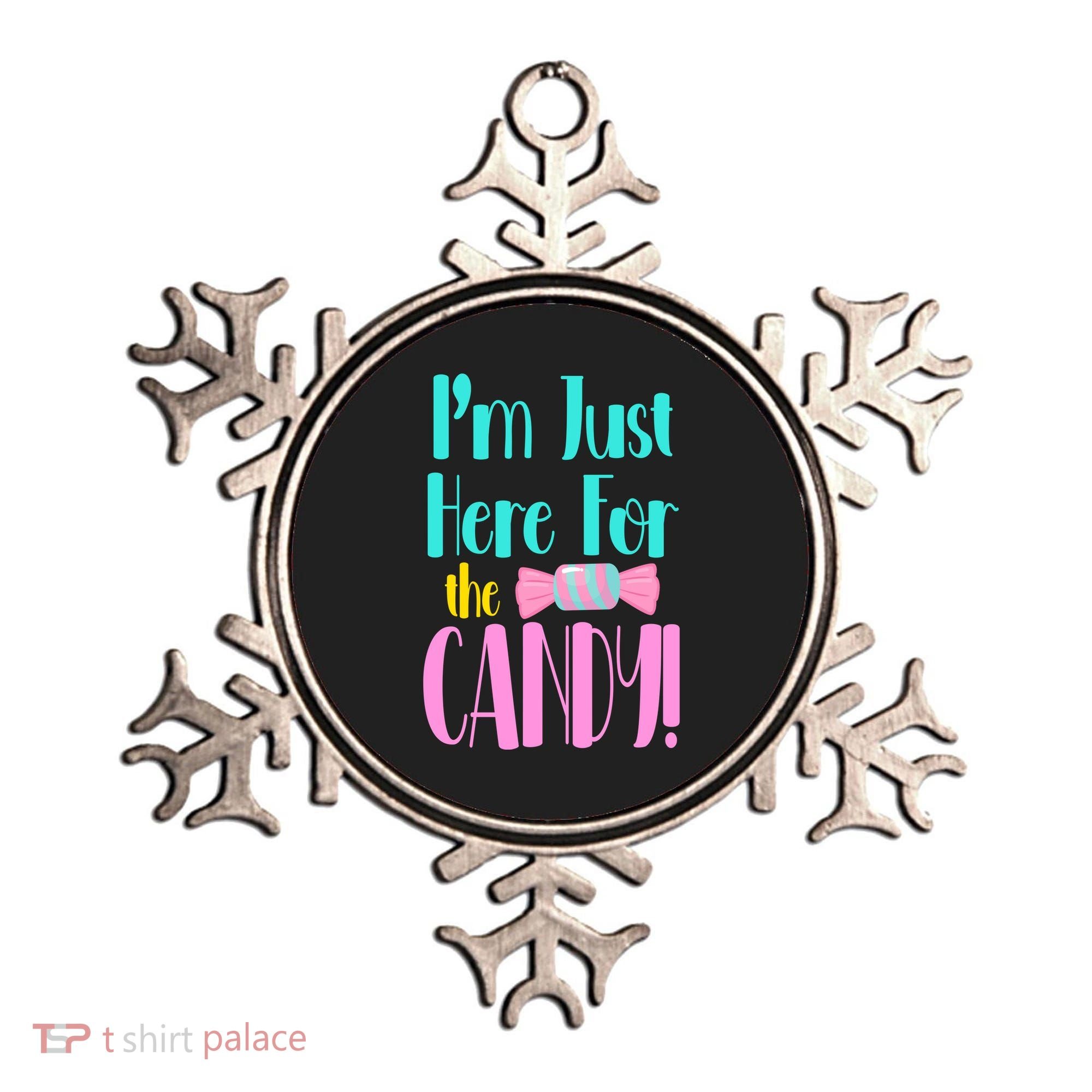 Im Just Here For The Candy Halloween Ornament