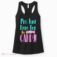 Im Just Here For The Candy Halloween Women's Tank Top thumb 0