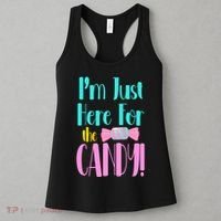 Im Just Here For The Candy Halloween Women's Tank Top thumb 3