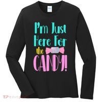 Im Just Here For The Candy Halloween Women's Long Sleeve Shirt thumb 0