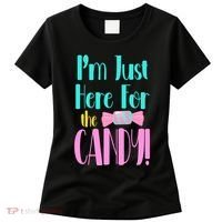 Im Just Here For The Candy Halloween Women's T-Shirt thumb 0