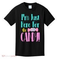 Im Just Here For The Candy Halloween Kids T-Shirt thumb 0