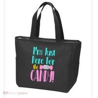 Im Just Here For The Candy Halloween Tote Bag thumb 3