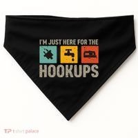 IM Just Here For The Hookups USA-Made Doggie Bandana thumb 0