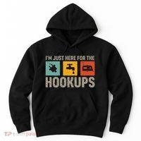 IM Just Here For The Hookups Hoodie thumb 0