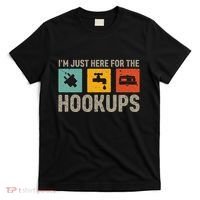 IM Just Here For The Hookups T-Shirt thumb 0