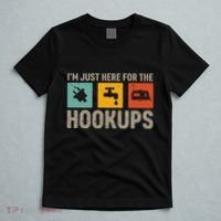 IM Just Here For The Hookups T-Shirt thumb 5