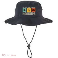 IM Just Here For The Hookups Bucket Hat thumb 0