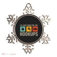 IM Just Here For The Hookups Ornament thumb 0