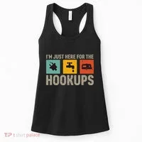 IM Just Here For The Hookups Women's Tank Top thumb 0