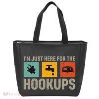 IM Just Here For The Hookups Tote Bag thumb 0