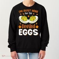 IM Just Here For The Deviled Eggs Women's Sweatshirt thumb 0