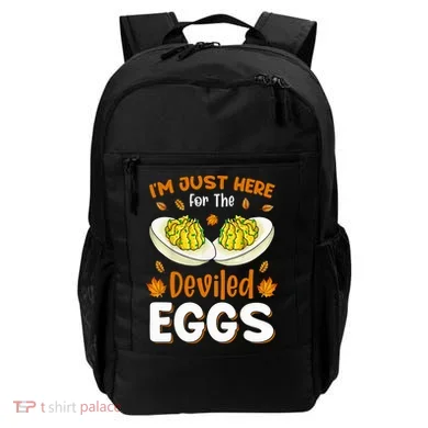 IM Just Here For The Deviled Eggs Backpack