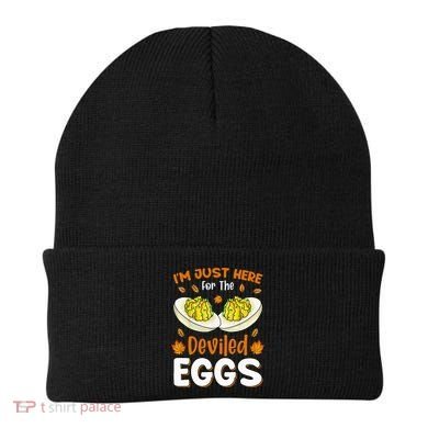 IM Just Here For The Deviled Eggs Beanie