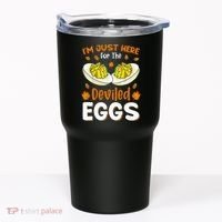IM Just Here For The Deviled Eggs Tumbler thumb 0