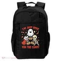I'm Just Here For The Candy Halloween Costume Funny Backpack thumb 0