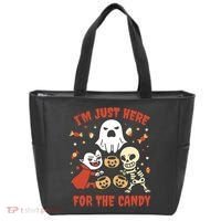 I'm Just Here For The Candy Halloween Costume Funny Tote Bag thumb 0