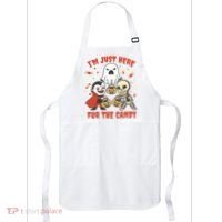 I'm Just Here For The Candy Halloween Costume Funny Apron thumb 0