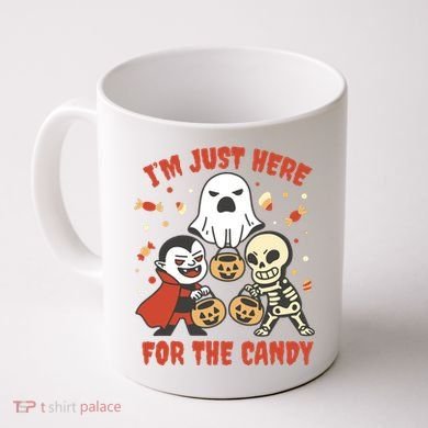 I'm Just Here For The Candy Halloween Costume Funny Coffee Mug
