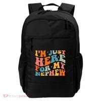 IM Just Here For My Nephew Backpack thumb 0