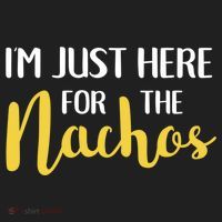 Im Just Here For The Nachos Funny Food Cute Gift Beanie thumb 2