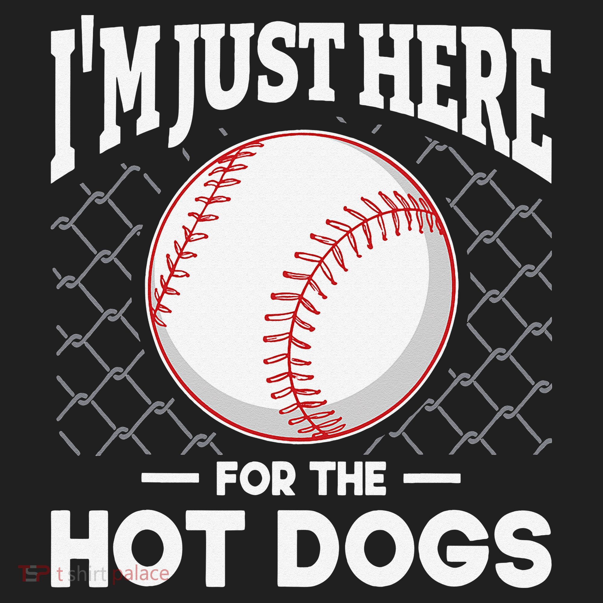 I'm Just Here For The Hot Dogs Summer Baseball Game Hotdog Beanie