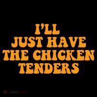 I'll Just Have The Chicken Tenders Groovy Quote Coffee Mug thumb 5