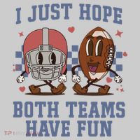 I Just Hope Both Teams Have Fun Performance Fleece Hoodie thumb 2
