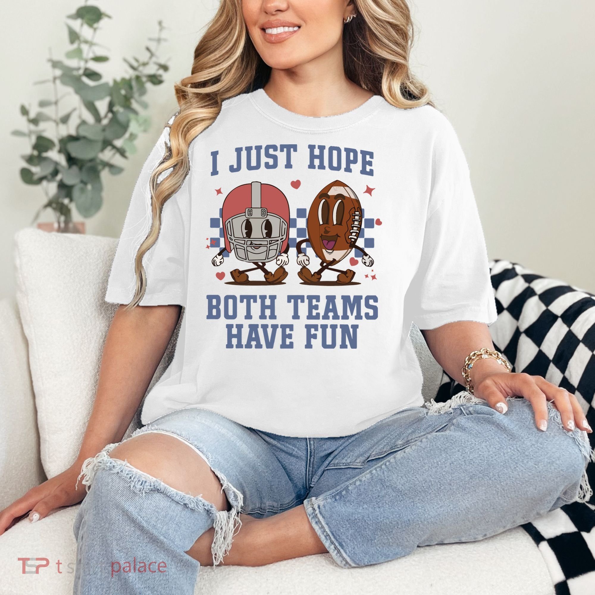 I Just Hope Both Teams Have Fun Comfort Colors T-Shirt