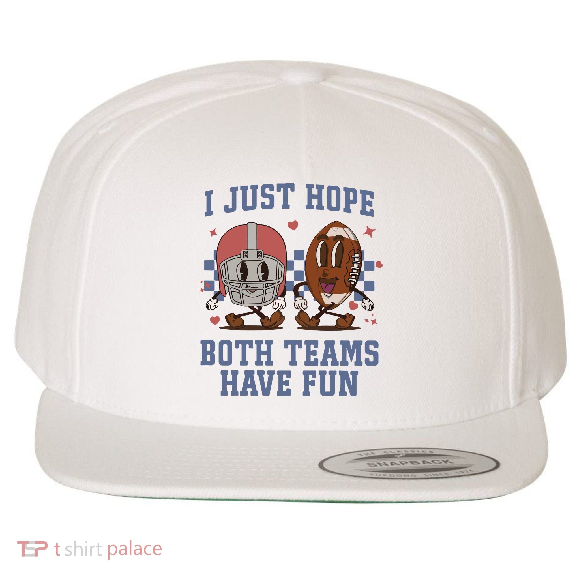 I Just Hope Both Teams Have Fun Wool Snapback Cap