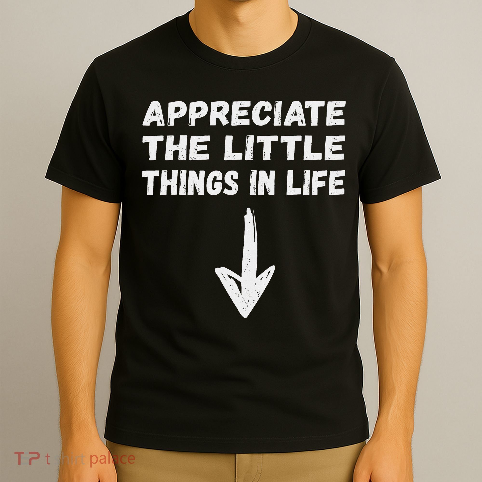Inappropriate Joke Hilarious Sarcastic Gag Gifts Appreciate The Little Things In Life Funny Joke Adu T-Shirt