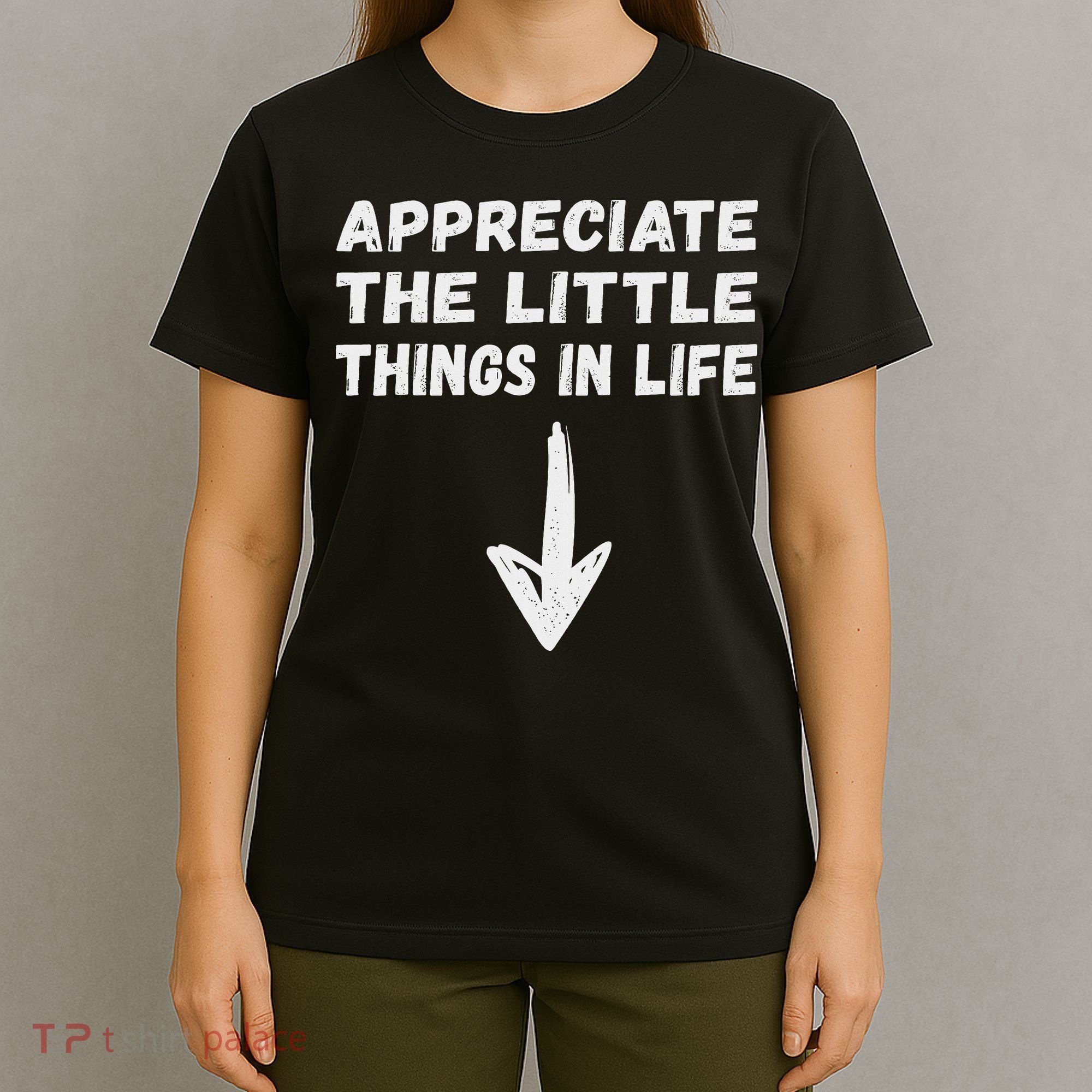 Inappropriate Joke Hilarious Sarcastic Gag Gifts Appreciate The Little Things In Life Funny Joke Adu T-Shirt