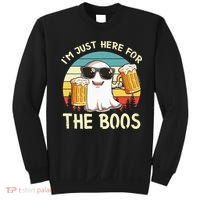 I'm Just Here For The Boos Halloween Beer Lovers Sweatshirt thumb 0
