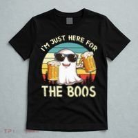 I'm Just Here For The Boos Halloween Beer Lovers T-Shirt thumb 5