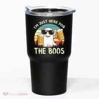I'm Just Here For The Boos Halloween Beer Lovers Tumbler thumb 0