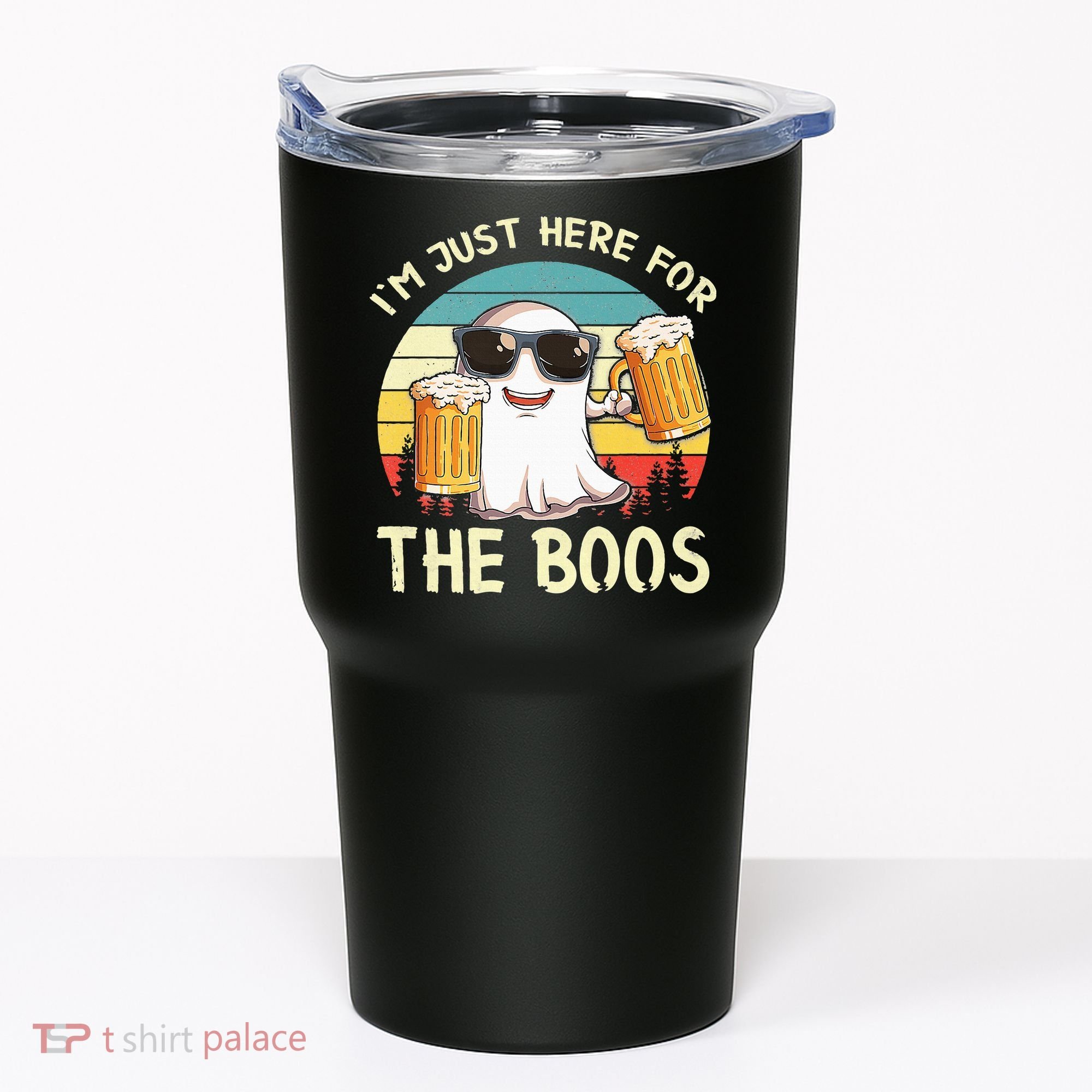 I'm Just Here For The Boos Halloween Beer Lovers Tumbler