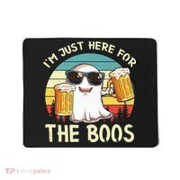 I'm Just Here For The Boos Halloween Beer Lovers Mousepad thumb 0