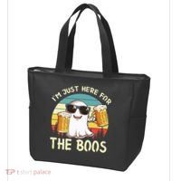 I'm Just Here For The Boos Halloween Beer Lovers Tote Bag thumb 3
