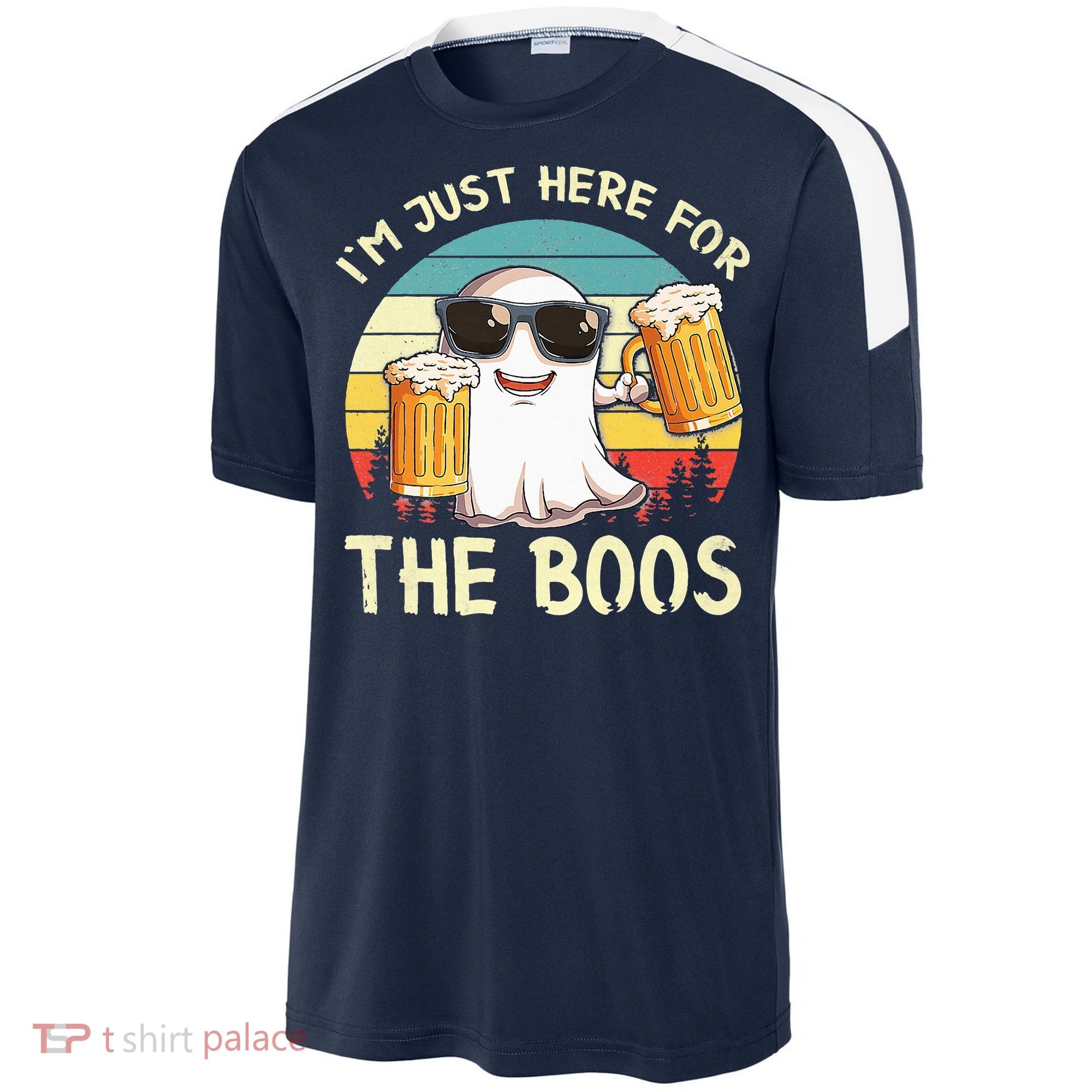 I'm Just Here For The Boos Halloween Beer Lovers Sport-Tek Competitor United Soccer Jersey